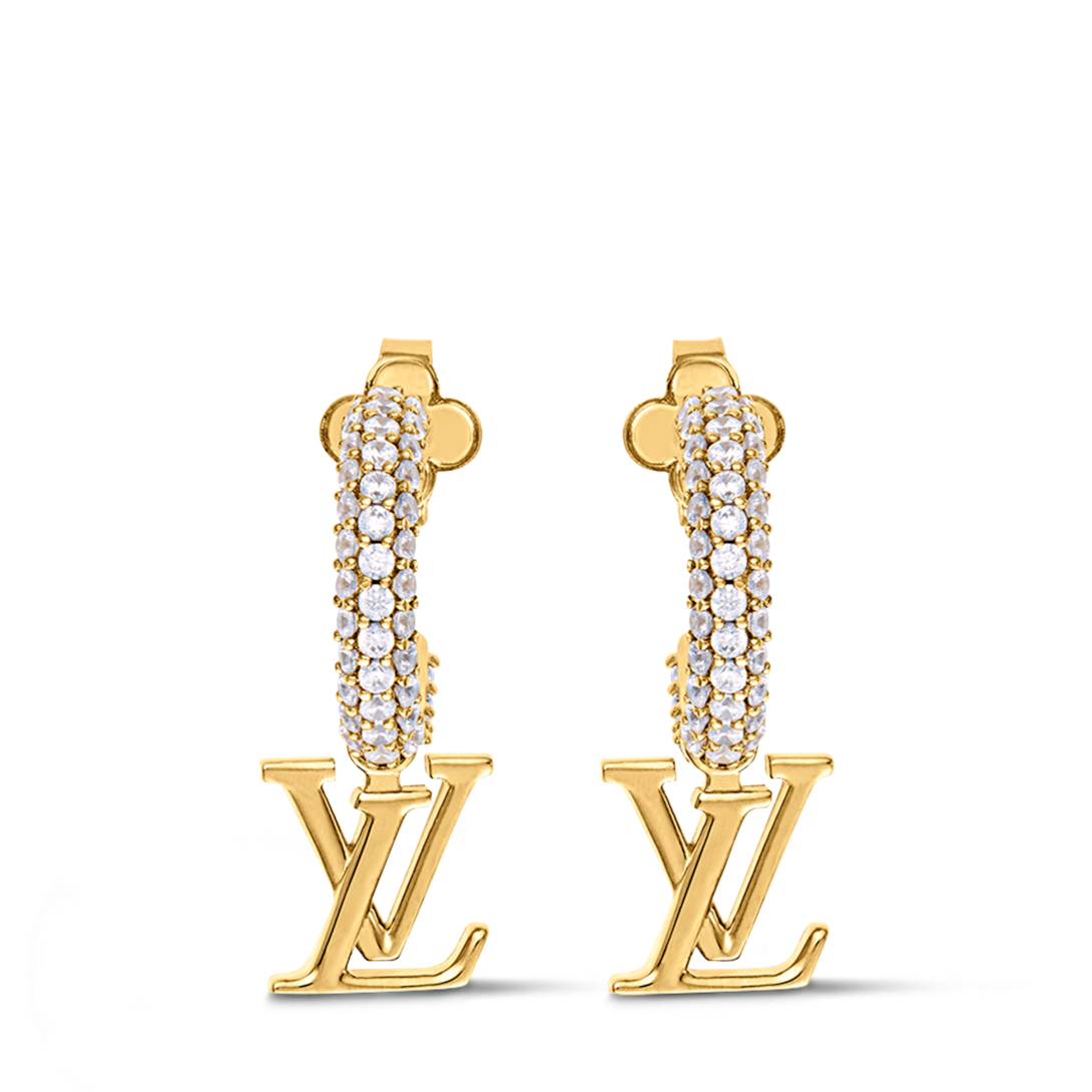 アクセサリー Louis Vuitton Kit Boucle Bubble Earrings LOUIS VUITTON M00397 Boucle d'Oreille Nanogram Earrings Hoop
